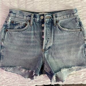 AGOLDE denim shorts